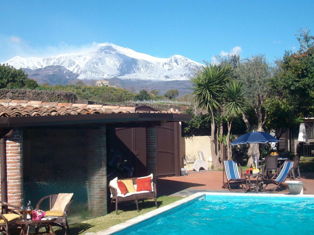 Villa Singola -Sole-Luna-Casavilladusoleil Acireale Eksteriør billede